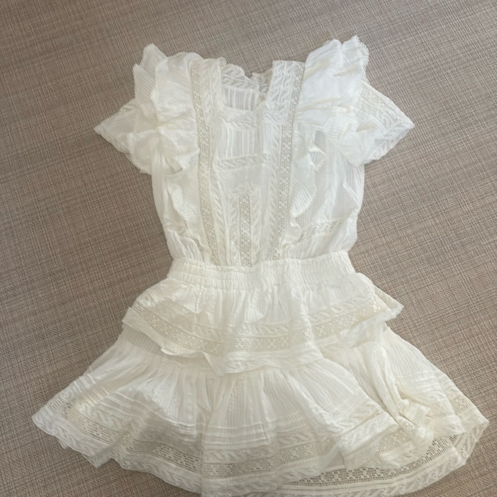 Loveshack fancy white natasha dress